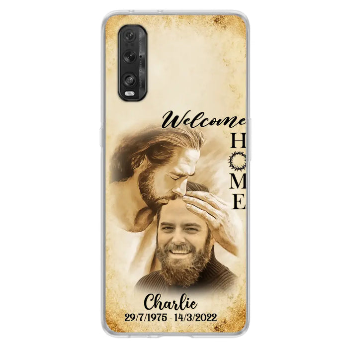 Custom Personalized Memorial Photo Phone Case - Memorial Gift Idea For Family Member/ Pet Owner - Welcome Home - Case For Xiaomi/ Oppo/ Huawei