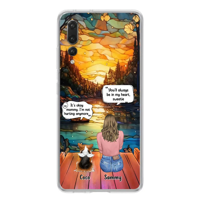 Personalized Memorial Pet Phone Case - Memorial Gift Idea For Dog/Cat/Rabbits Owners - You'll Always Be In My Heart, Sweetie - Case For Oppo/Xiaomi/Huawei