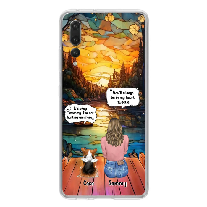 Personalized Memorial Pet Phone Case - Memorial Gift Idea For Dog/Cat/Rabbits Owners - You'll Always Be In My Heart, Sweetie - Case For Oppo/Xiaomi/Huawei