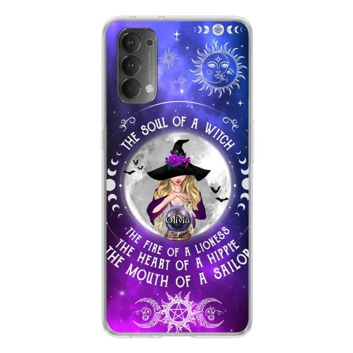 Personalized Witch Phone Case - Halloween Gift Idea For Witch Lovers - The Soul Of A Witch - Case For Oppo/Xiaomi/Huawei