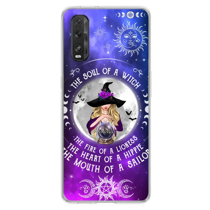 Personalized Witch Phone Case - Halloween Gift Idea For Witch Lovers - The Soul Of A Witch - Case For Oppo/Xiaomi/Huawei