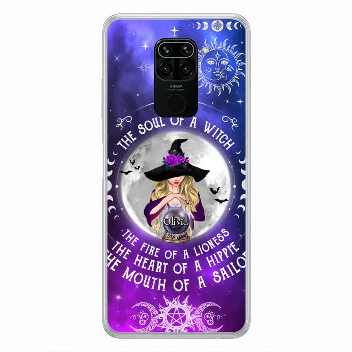 Personalized Witch Phone Case - Halloween Gift Idea For Witch Lovers - The Soul Of A Witch - Case For Oppo/Xiaomi/Huawei