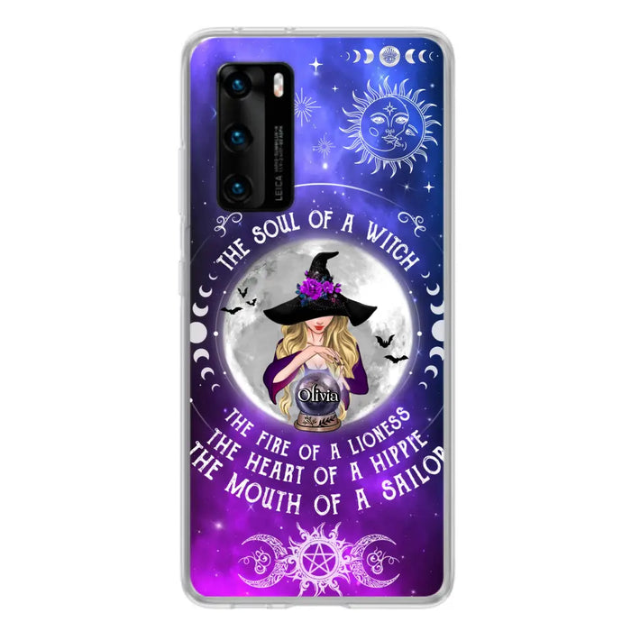 Personalized Witch Phone Case - Halloween Gift Idea For Witch Lovers - The Soul Of A Witch - Case For Oppo/Xiaomi/Huawei