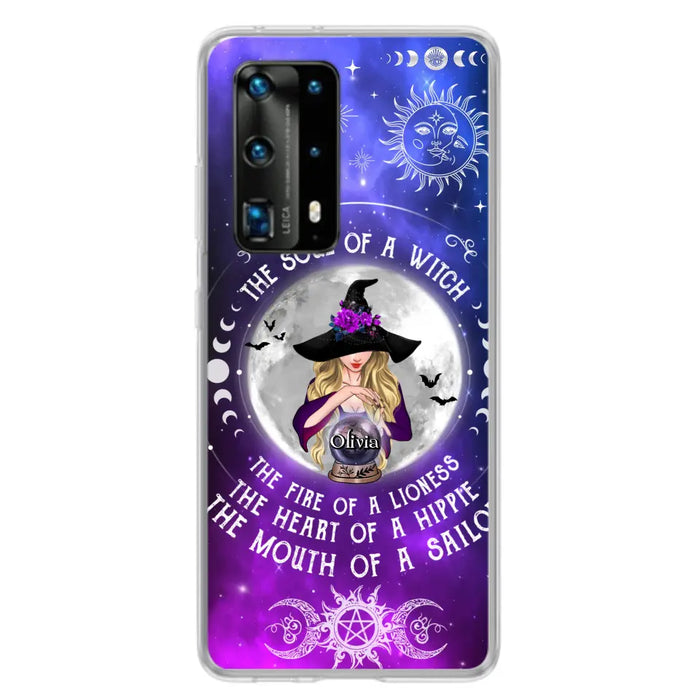 Personalized Witch Phone Case - Halloween Gift Idea For Witch Lovers - The Soul Of A Witch - Case For Oppo/Xiaomi/Huawei