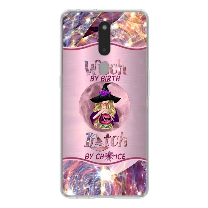 Personalized Witch Phone Case - Halloween Gift Idea For Witch Lovers - Case For Oppo/Xiaomi/Huawei - Witch By Birth Bitch By Choice