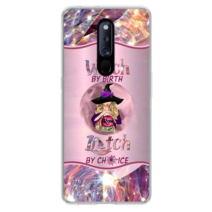 Personalized Witch Phone Case - Halloween Gift Idea For Witch Lovers - Case For Oppo/Xiaomi/Huawei - Witch By Birth Bitch By Choice