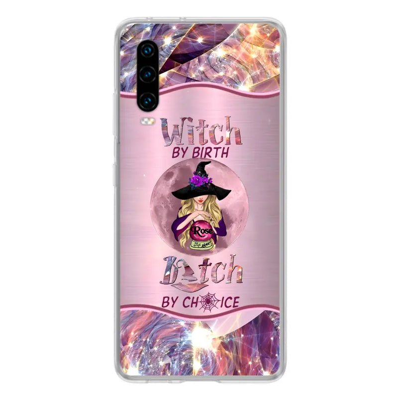 Personalized Witch Phone Case - Halloween Gift Idea For Witch Lovers - Case For Oppo/Xiaomi/Huawei - Witch By Birth Bitch By Choice