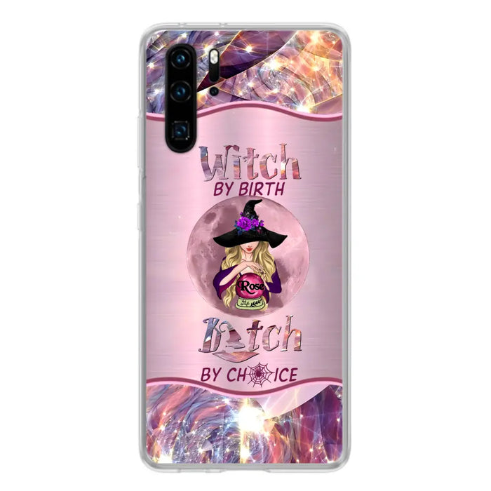 Personalized Witch Phone Case - Halloween Gift Idea For Witch Lovers - Case For Oppo/Xiaomi/Huawei - Witch By Birth Bitch By Choice