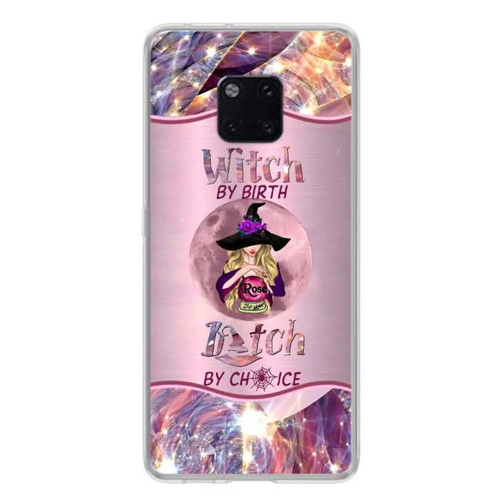 Personalized Witch Phone Case - Halloween Gift Idea For Witch Lovers - Case For Oppo/Xiaomi/Huawei - Witch By Birth Bitch By Choice