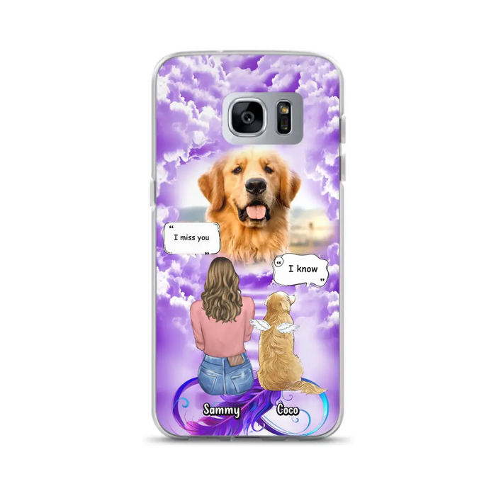 Custom Personalized Memorial Pet iPhone/ Samsung Case - Upload Photo - Memorial Gift Idea For Dog/Cat/Rabbit Lover