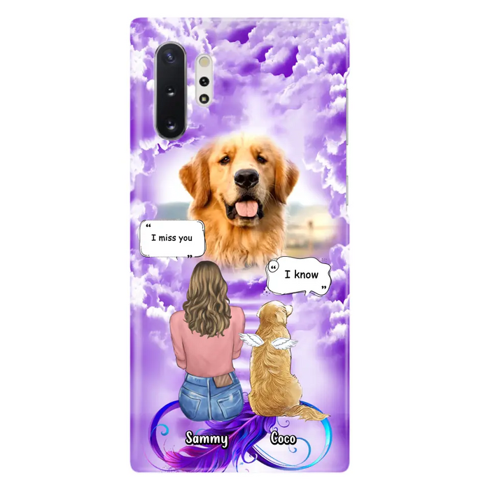 Custom Personalized Memorial Pet iPhone/ Samsung Case - Upload Photo - Memorial Gift Idea For Dog/Cat/Rabbit Lover