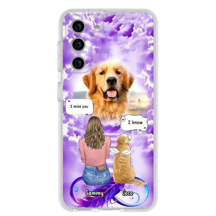 Custom Personalized Memorial Pet iPhone/ Samsung Case - Upload Photo - Memorial Gift Idea For Dog/Cat/Rabbit Lover