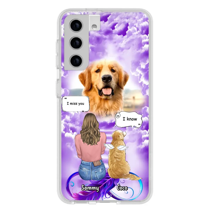 Custom Personalized Memorial Pet iPhone/ Samsung Case - Upload Photo - Memorial Gift Idea For Dog/Cat/Rabbit Lover