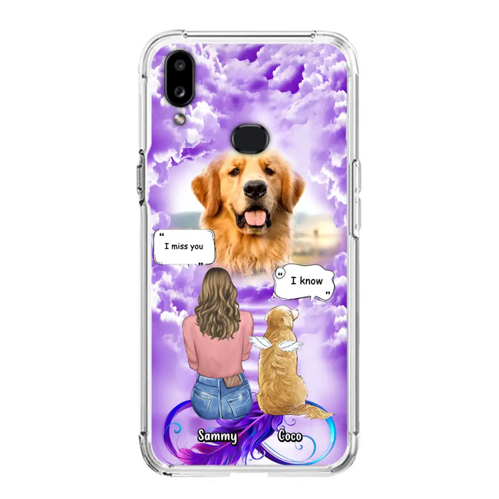 Custom Personalized Memorial Pet iPhone/ Samsung Case - Upload Photo - Memorial Gift Idea For Dog/Cat/Rabbit Lover