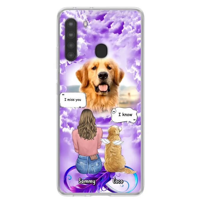 Custom Personalized Memorial Pet iPhone/ Samsung Case - Upload Photo - Memorial Gift Idea For Dog/Cat/Rabbit Lover