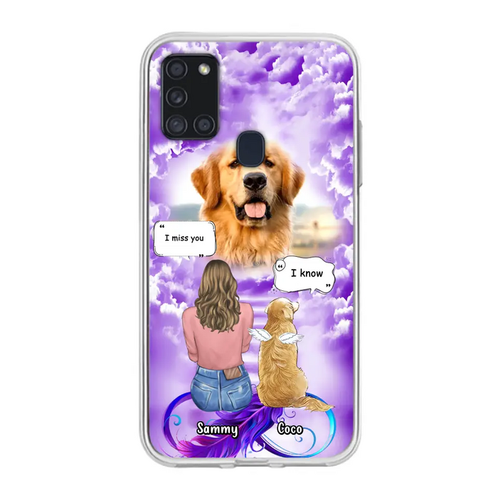 Custom Personalized Memorial Pet iPhone/ Samsung Case - Upload Photo - Memorial Gift Idea For Dog/Cat/Rabbit Lover