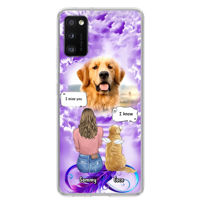 Custom Personalized Memorial Pet iPhone/ Samsung Case - Upload Photo - Memorial Gift Idea For Dog/Cat/Rabbit Lover