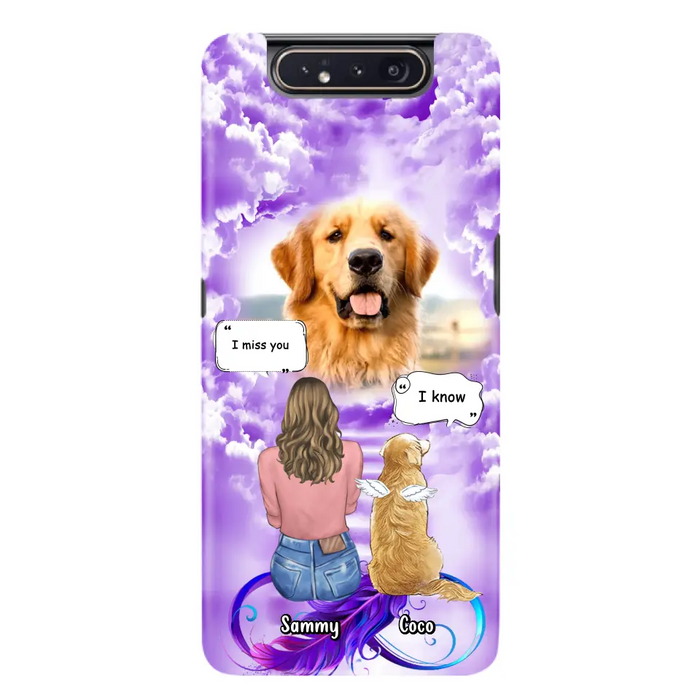 Custom Personalized Memorial Pet iPhone/ Samsung Case - Upload Photo - Memorial Gift Idea For Dog/Cat/Rabbit Lover