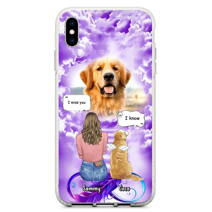 Custom Personalized Memorial Pet iPhone/ Samsung Case - Upload Photo - Memorial Gift Idea For Dog/Cat/Rabbit Lover