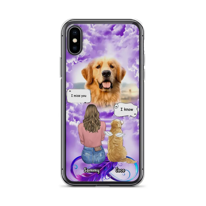 Custom Personalized Memorial Pet iPhone/ Samsung Case - Upload Photo - Memorial Gift Idea For Dog/Cat/Rabbit Lover