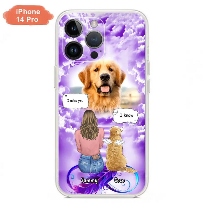 Custom Personalized Memorial Pet iPhone/ Samsung Case - Upload Photo - Memorial Gift Idea For Dog/Cat/Rabbit Lover