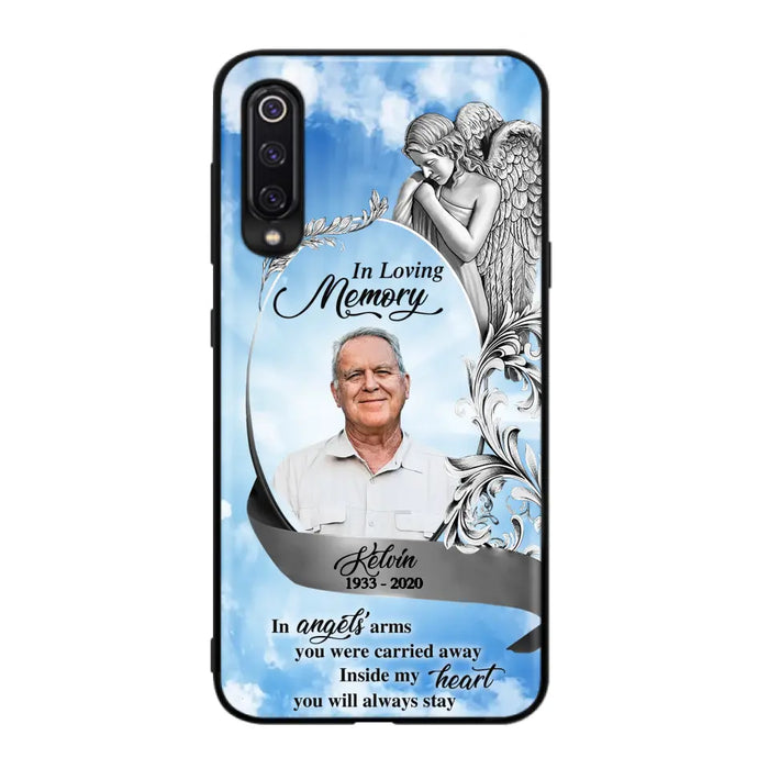 Custom Personalized Memorial Photo Phone Case - Memorial Gift Idea for Family - Inside My Heart You Will Always Stay - Case For Oppo/Xiaomi/Huawei