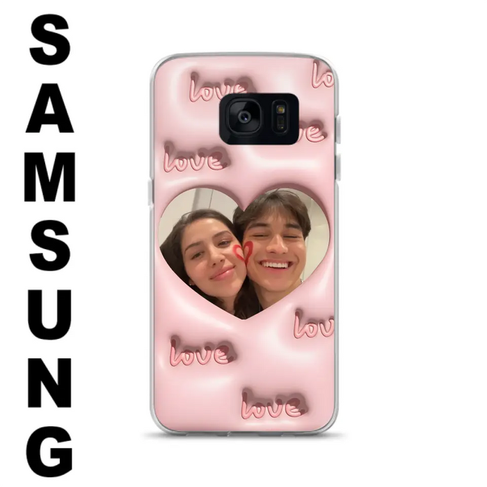 Custom Personalized Photo Phone Case - Gift Idea For Couple/Him/Her/Pet Lovers - Case For iPhone/Samsung