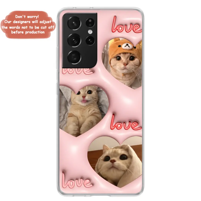 Custom Personalized Photo Phone Case - Gift Idea For Couple/Him/Her/Pet Lovers - Case For iPhone/Samsung