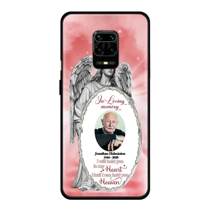 Custom Personalized Jesus Christ Memorial Photo Phone Case - Memorial Gift Idea For Family Member - I Will Hold You in My Heart Until I Can Hold You in Heaven - Case For Xiaomi/ Oppo/ Huawei