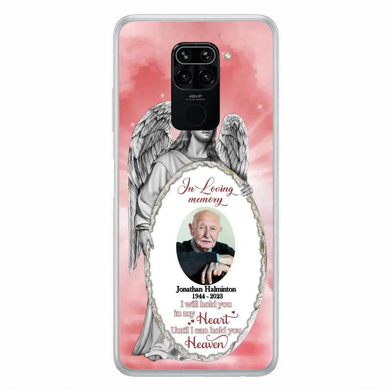 Personalized Jesus Christ Memorial Photo Phone Case - Memorial Gift Idea For Family Member - I Will Hold You in My Heart Until I Can Hold You in Heaven - Case For Xiaomi/ Oppo/ Huawei