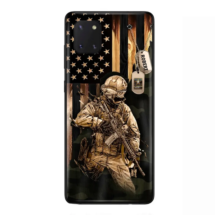 Custom Personalized Veteran iPhone/ Samsung Phone Case - Gift Idea For Veteran