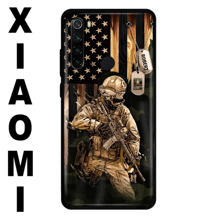 Custom Personalized Veteran Xiaomi/ Oppo/ Huawei Phone Case - Gift Idea For Veteran