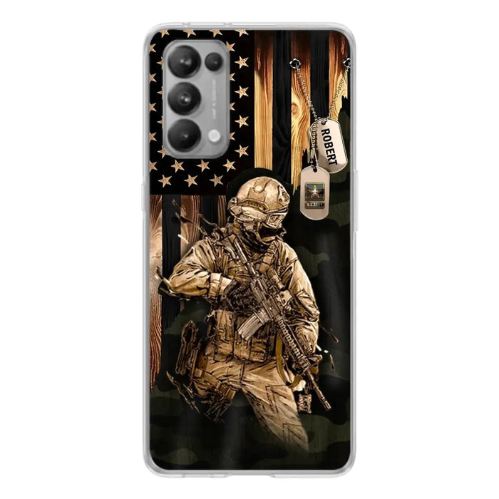 Custom Personalized Veteran Xiaomi/ Oppo/ Huawei Phone Case - Gift Idea For Veteran