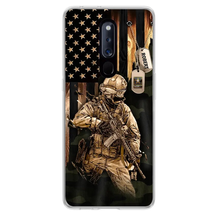 Custom Personalized Veteran Xiaomi/ Oppo/ Huawei Phone Case - Gift Idea For Veteran