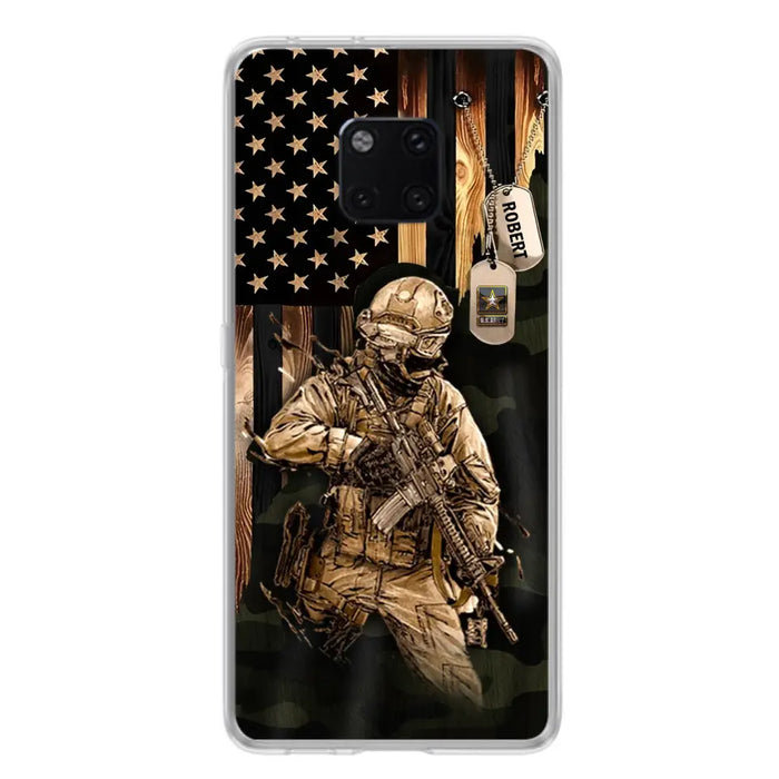 Custom Personalized Veteran Xiaomi/ Oppo/ Huawei Phone Case - Gift Idea For Veteran