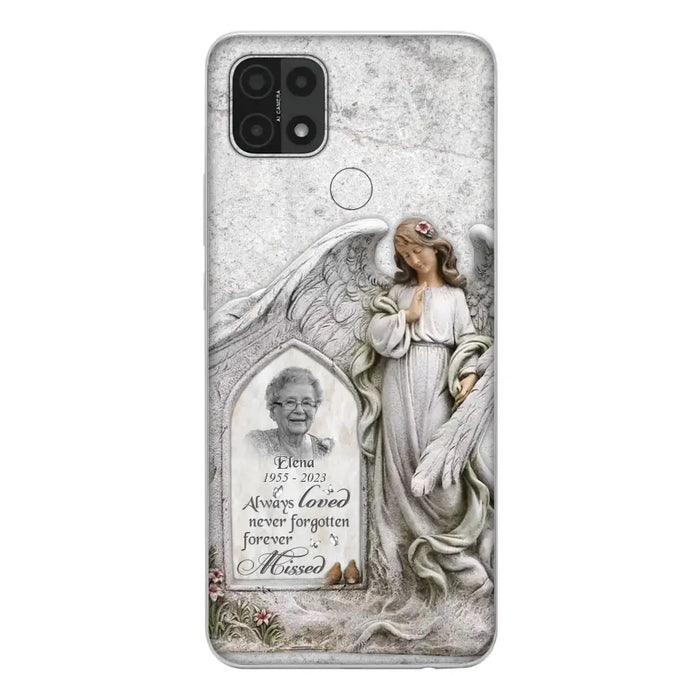 Custom Personalized Memorial Photo Phone Case - Memorial Gift Idea For Family Member - Always Loved Never Forgotten Forever Missed - Case For Xiaomi/ Oppo/ Huawei