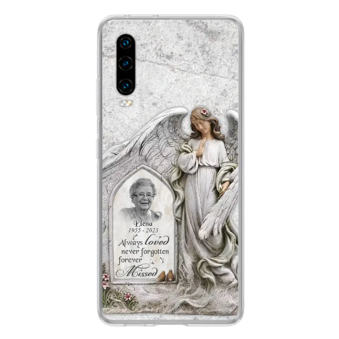 Custom Personalized Memorial Photo Phone Case - Memorial Gift Idea For Family Member - Always Loved Never Forgotten Forever Missed - Case For Xiaomi/ Oppo/ Huawei