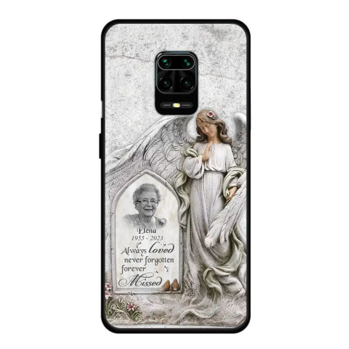 Custom Personalized Memorial Photo Phone Case - Memorial Gift Idea For Family Member - Always Loved Never Forgotten Forever Missed - Case For Xiaomi/ Oppo/ Huawei