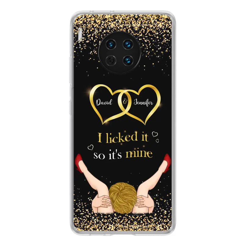 Personalized Couple Phone Case - Gift Idea For Couple/Valentines Day - I Licked It So It's Mine - Case For Oppo/Xiaomi/Huawei