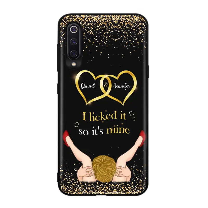 Personalized Couple Phone Case - Gift Idea For Couple/Valentines Day - I Licked It So It's Mine - Case For Oppo/Xiaomi/Huawei