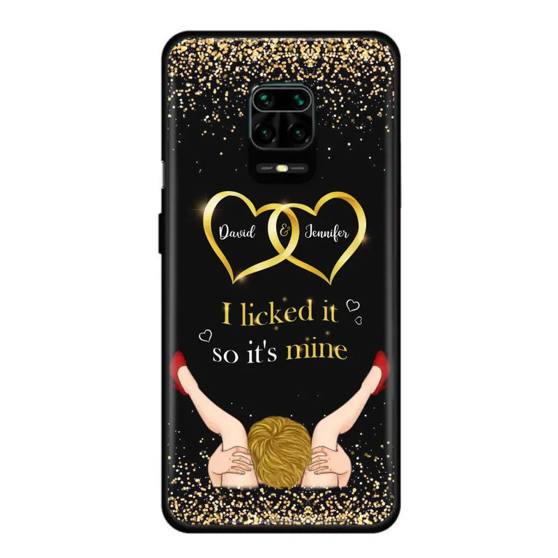 Personalized Couple Phone Case - Gift Idea For Couple/Valentines Day - I Licked It So It's Mine - Case For Oppo/Xiaomi/Huawei