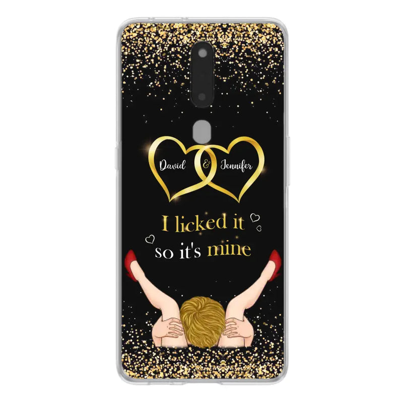 Personalized Couple Phone Case - Gift Idea For Couple/Valentines Day - I Licked It So It's Mine - Case For Oppo/Xiaomi/Huawei