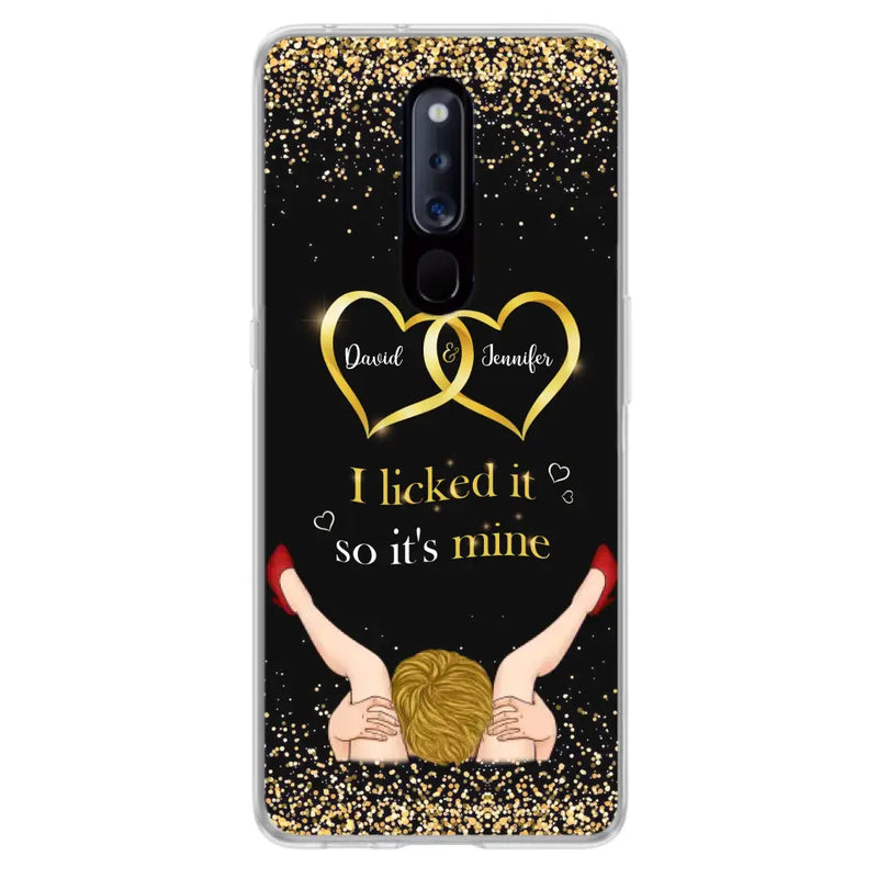Personalized Couple Phone Case - Gift Idea For Couple/Valentines Day - I Licked It So It's Mine - Case For Oppo/Xiaomi/Huawei