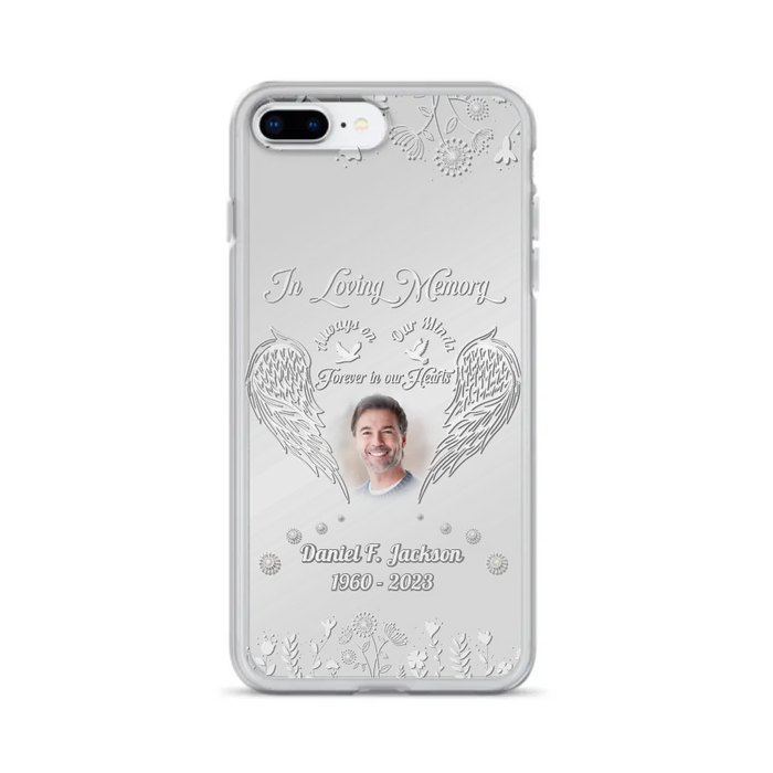 Custom Personalized Memorial Photo Phone Case - Memorial Gift Idea - In Loving Memory