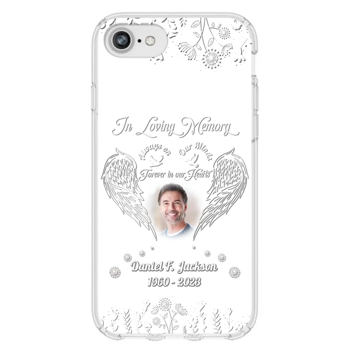 Custom Personalized Memorial Photo Phone Case - Memorial Gift Idea - In Loving Memory