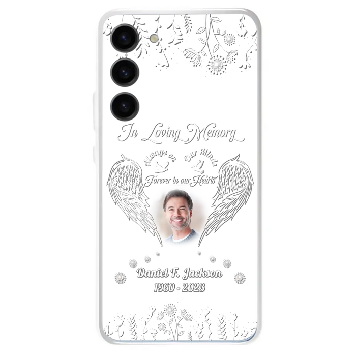 Custom Personalized Memorial Photo Phone Case - Memorial Gift Idea - In Loving Memory