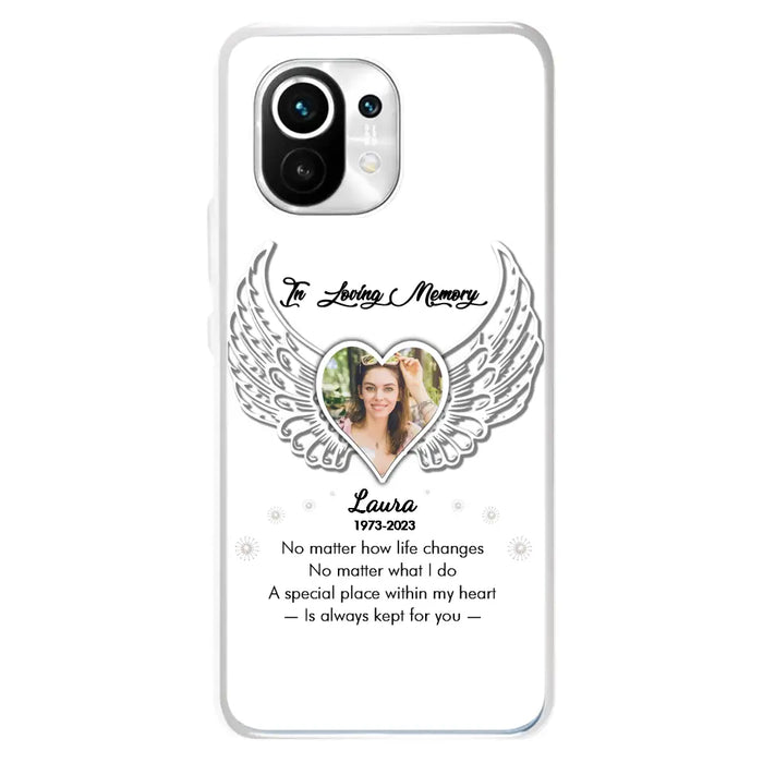 Custom Personalized In Loving Memory Phone Case - Upload Photo - Memorial Gift Idea - Case For Xiaomi/ Oppo/ Huawei - A Special Place Within My Heart Is Always Kept For You