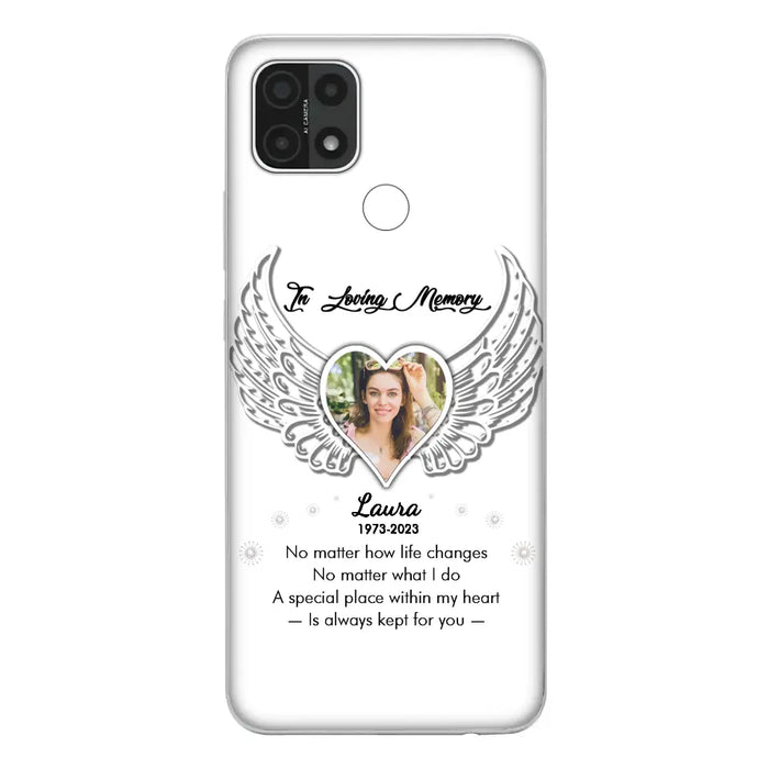 Custom Personalized In Loving Memory Phone Case - Upload Photo - Memorial Gift Idea - Case For Xiaomi/ Oppo/ Huawei - A Special Place Within My Heart Is Always Kept For You