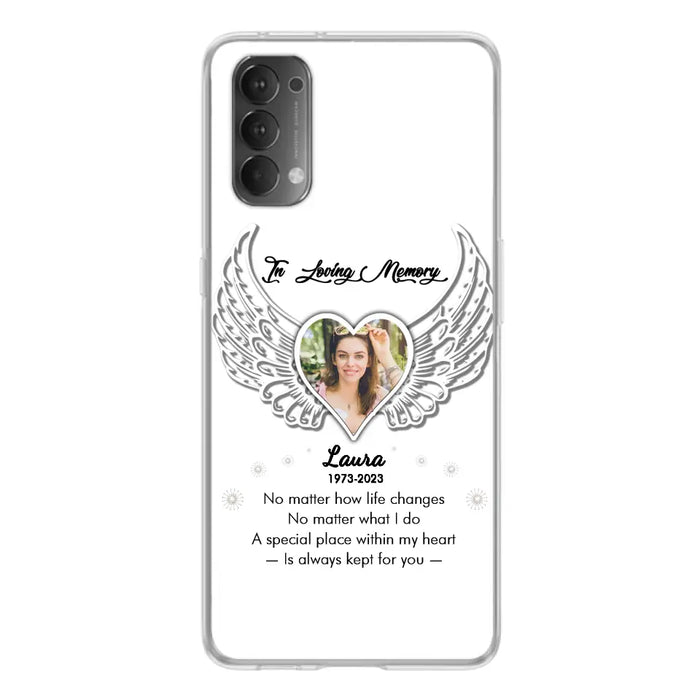 Custom Personalized In Loving Memory Phone Case - Upload Photo - Memorial Gift Idea - Case For Xiaomi/ Oppo/ Huawei - A Special Place Within My Heart Is Always Kept For You