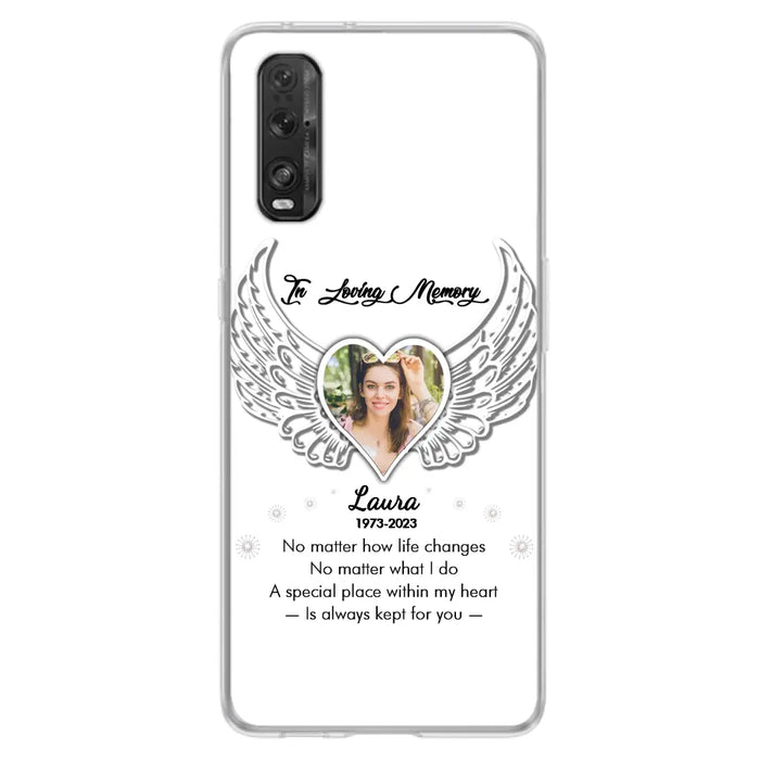 Custom Personalized In Loving Memory Phone Case - Upload Photo - Memorial Gift Idea - Case For Xiaomi/ Oppo/ Huawei - A Special Place Within My Heart Is Always Kept For You